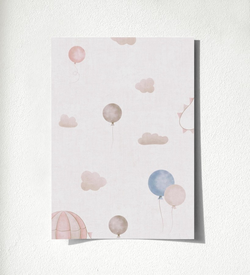 Muestra de papel pintado Aerostatic Dreamy 684840  Aerostatic Dreamy 500684840