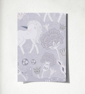 Muestra de papel pintado Foxy Magical 684860 Foxy Magical 500684860