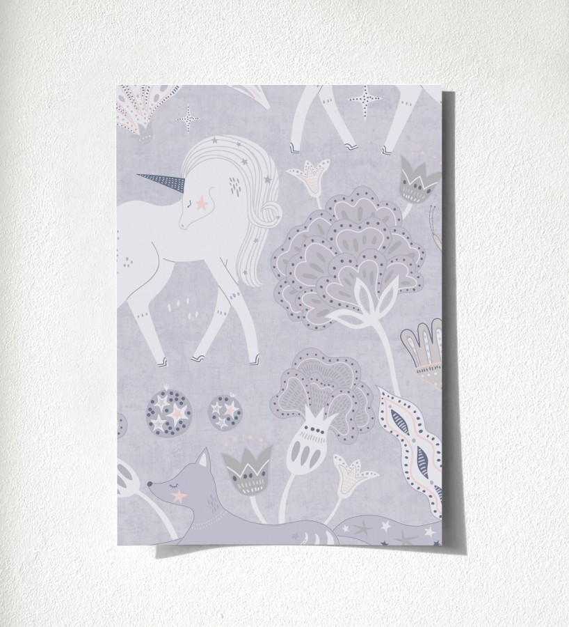 Muestra de papel pintado Foxy Magical 684860  Foxy Magical 500684860