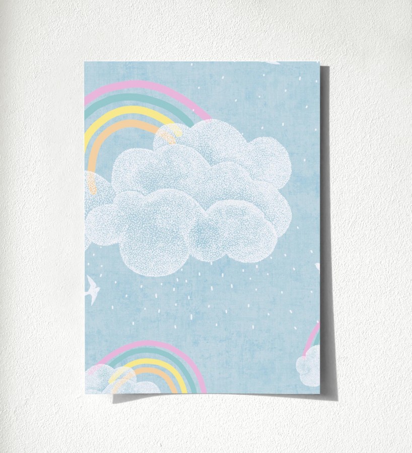 Muestra de papel pintado Iris Joy 684870  Iris Joy 500684870