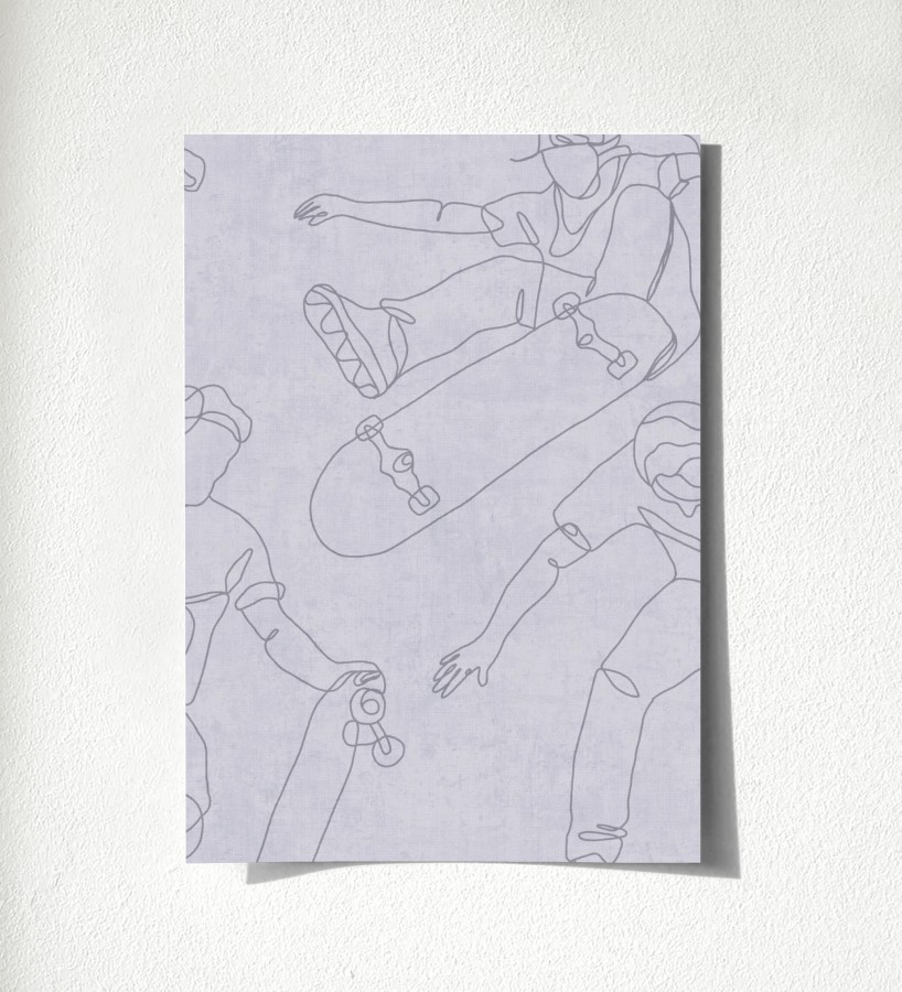 Muestra de papel pintado Tony Skye 684879  Tony Skye 500684879