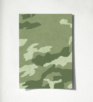 Muestra de papel pintado Ragen Camo 684878 Ragen Camo 500684878