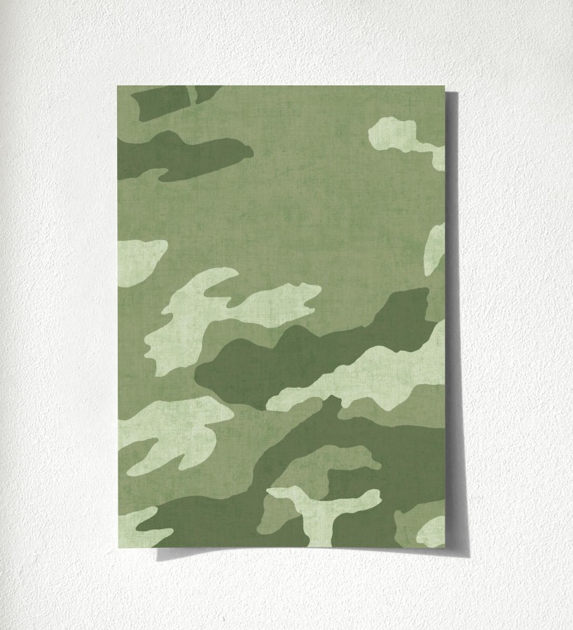 Muestra de papel pintado Ragen Camo 684878  Ragen Camo 500684878