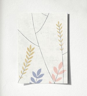 Muestra de papel pintado Laurel Breezy 684937 Laurel Breezy 500684937