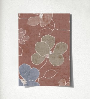 Muestra de papel pintado Valentina Lovely 684940 Valentina Lovely 500684940