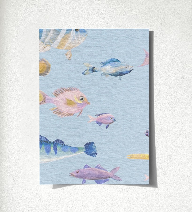 Muestra de papel pintado Lagoon Colorful 684971  Lagoon Colorful 500684971