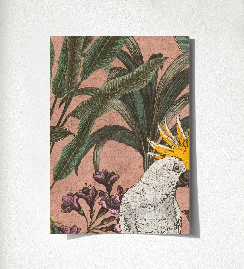Muestra de papel pintado Cockatoo Bright 684978  Cockatoo Bright 500684978