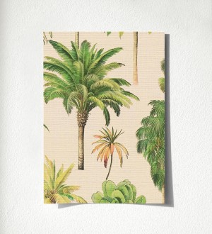 Muestra de papel pintado Savanna Palm 684991 Savanna Palm 500684991