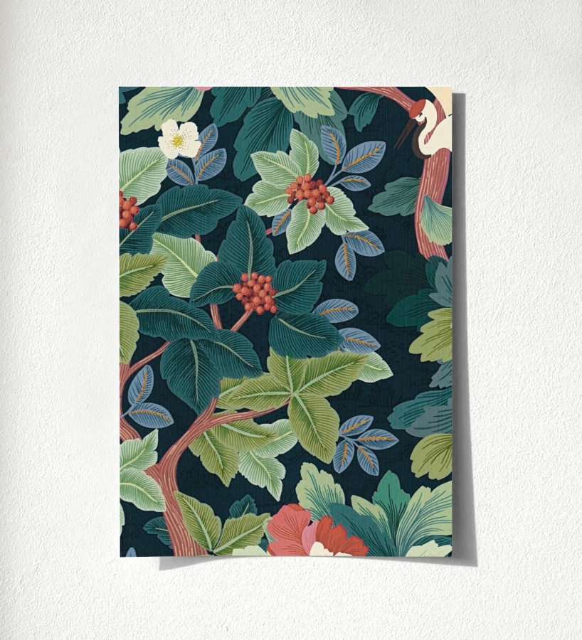 Muestra de papel pintado Sakura Vibrant 684996  Sakura Vibrant 500684996