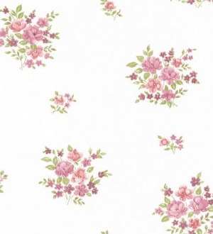 Papel pintado ramillete de flores pequeñas Liberty Country Flavia 118331