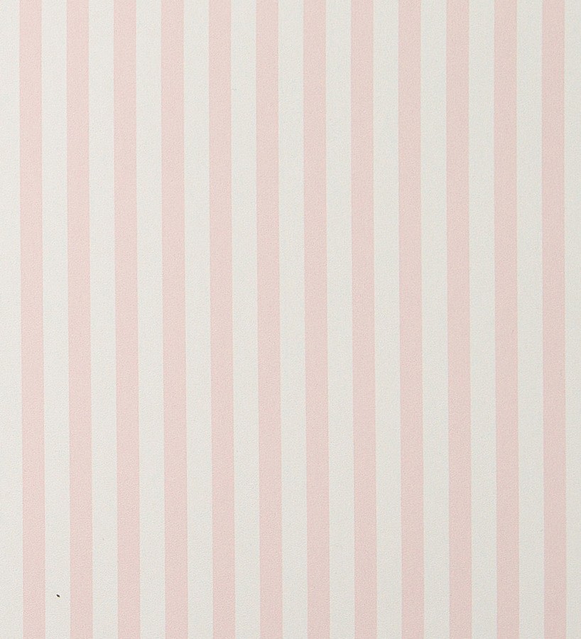 Papel pintado rayas modernas finas rosa claro y blanco Raya Freire 119722