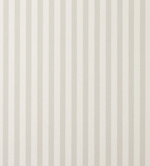 Papel pintado rayas modernas finas gris claro y blanco Raya Freire 119723