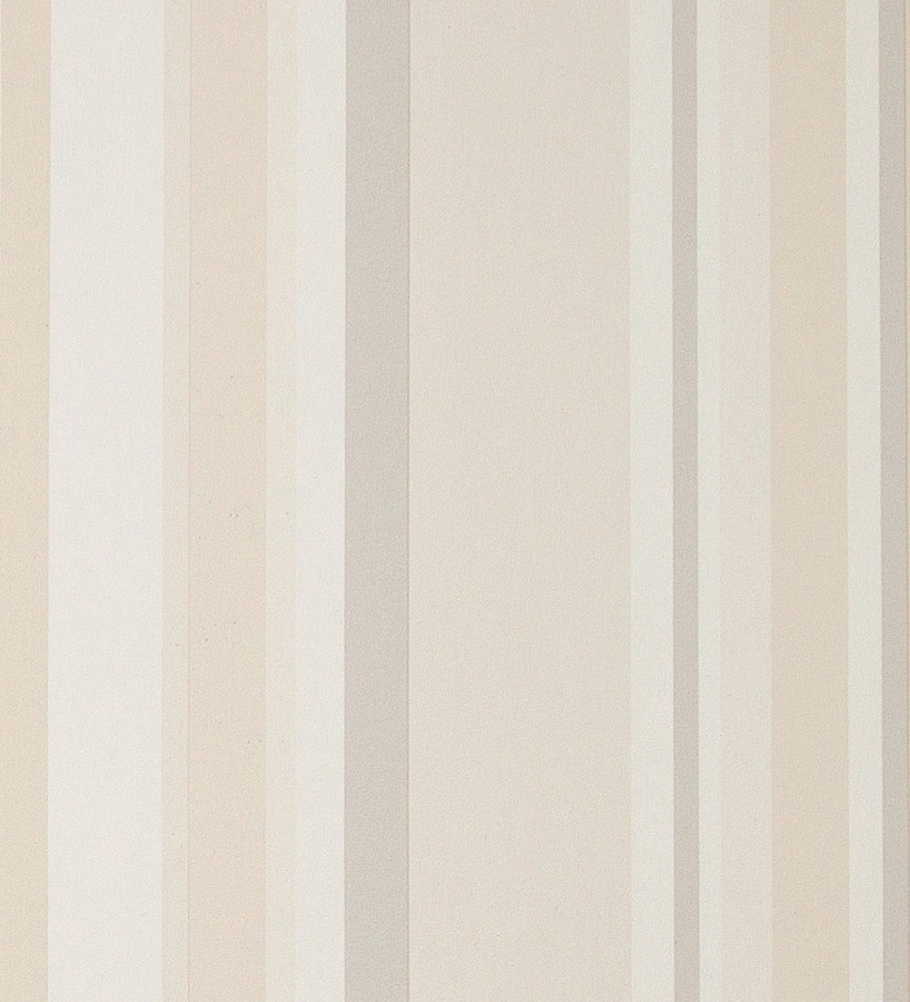 Papel pintado moderno rayas efecto código de barras beige claro Raya Momet 119754