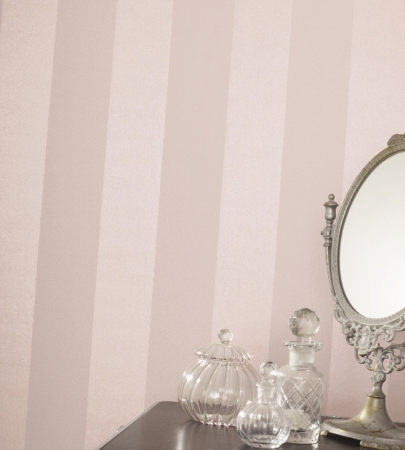 Papel pintado rayas elegantes modernas rosa claro y rosa claro Raya Majorelle 342364
