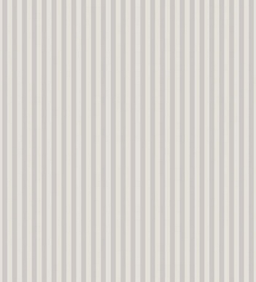 Papel pintado rayas finas para niños gris claro y blanco Raya Singer Birds 228108