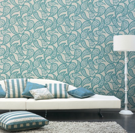 Papel pintado cashmere hindú moderno Nirek 228298