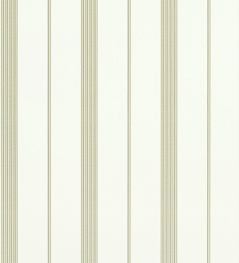 Papel pintado rayas finas vintage marrón topo fondo beige claro  Raya Wigan 565582