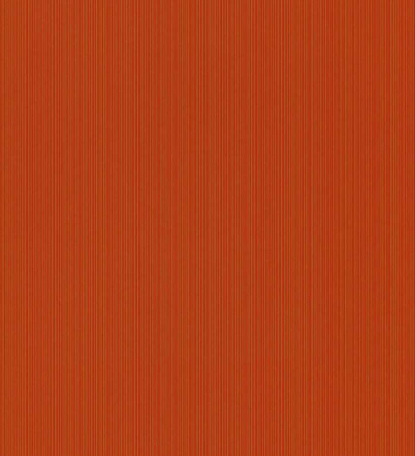 Papel pintado rayas diplomáticas veteadas dorado fondo rojo Ocelo 453392