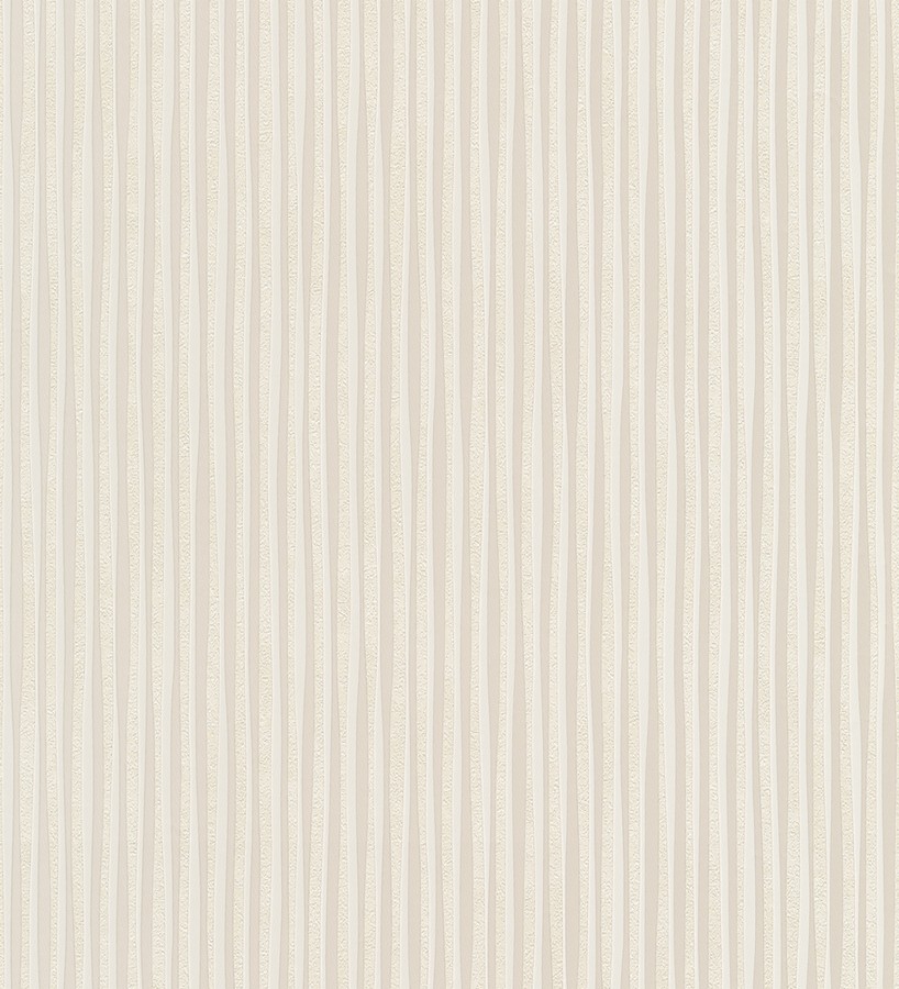 Papel Pintado No Tejido Trianon Rayas Finas Blanco Plata – Rasch 515312 – 1,69 M² (Rollo)
