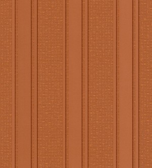 Papel pintado rayas desiguales texturizadas cobre oscuro metalizado Raya Alessandria 455861