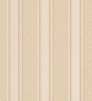 Papel pintado rayas desiguales texturizadas beige claro y blanco perla Raya Alessandria 455863