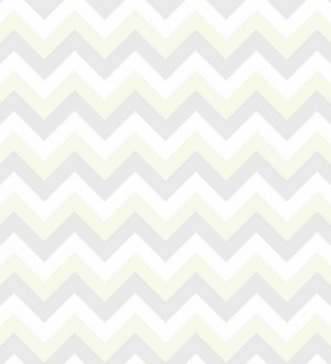 Papel pintado rayas zigzag gris y blanco Ursa 7309