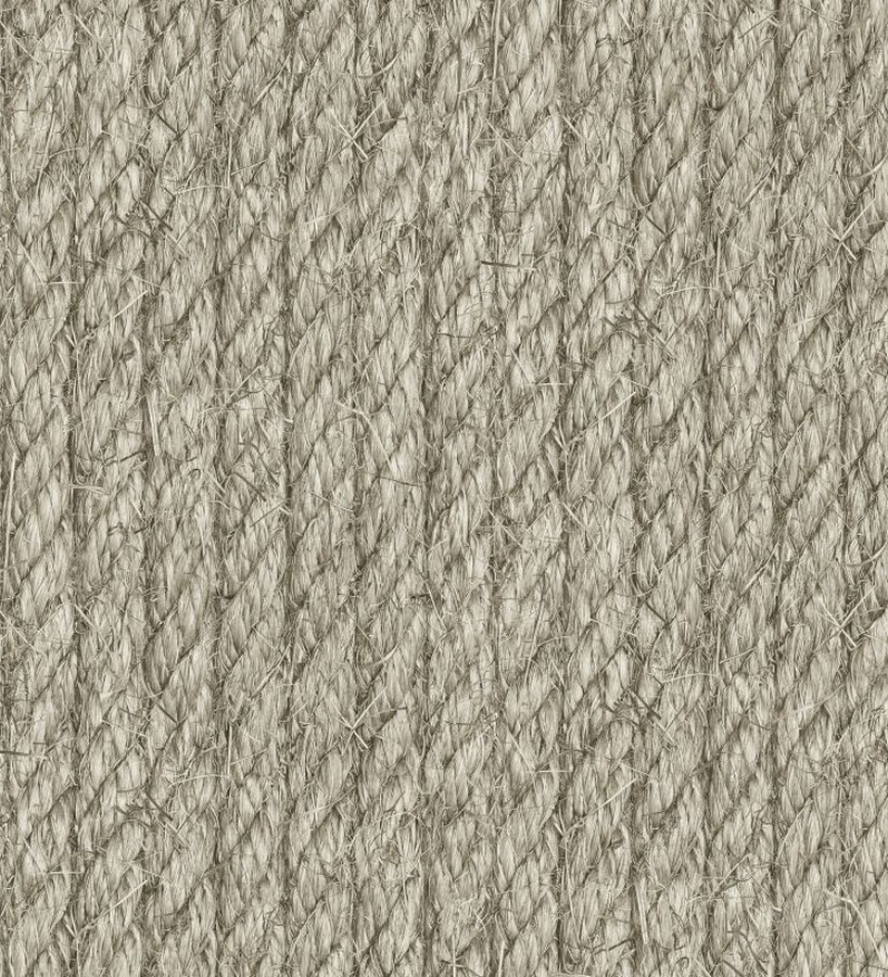 Papel pintado diseño naútico de cuerdas marrón grisáceo claro Holger 8388