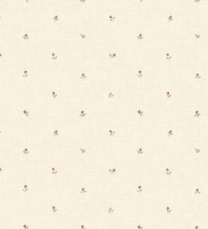 Papel pintado flores pequeñas vintage Isabella 121370
