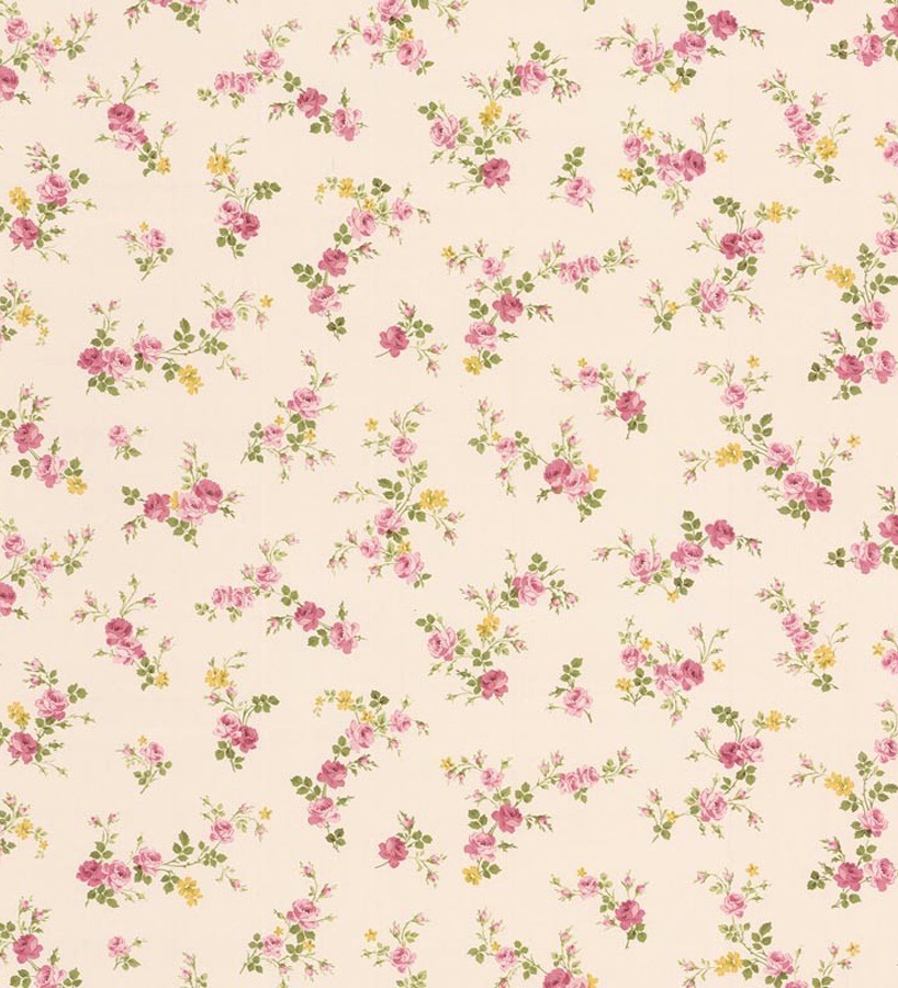 Papel pintado flores pequeñas vintage Douce Fleur 121249