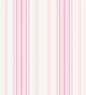 Papel pintado rayas desiguales tonos rosas y beige Raya Goodman 677054