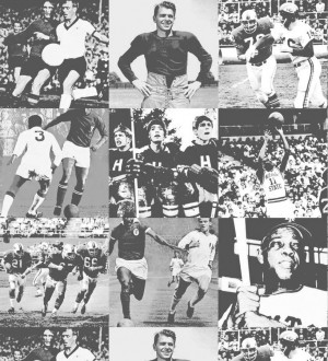 Papel pintado collage fotos de fútbol Great Players 677075