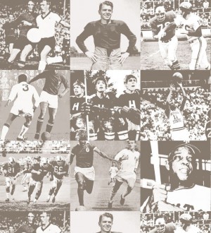 Papel pintado collage fotos de fútbol Great Players 677076