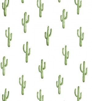 Papel pintado plantas de cactus Western Land 677301