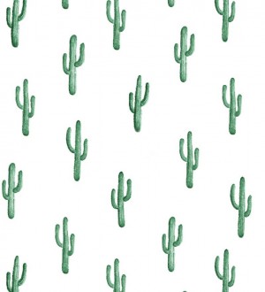 Papel pintado plantas de cactus Western Land 677302