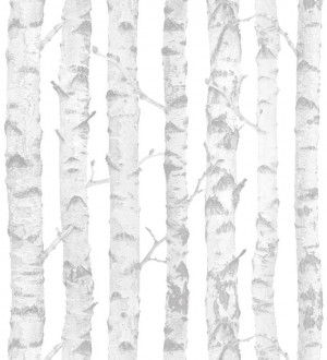 Papel pintado troncos de árboles estilo nórdico Baltic Hills 677382