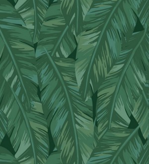 Papel pintado hojas de palmeras tropicales Summer in Beirut 679059