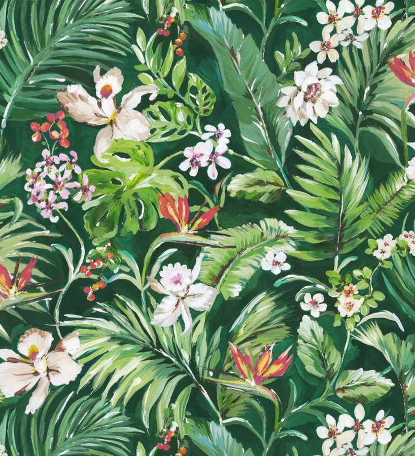 Papel pintado bosque tropical Blooming Tropical 679082