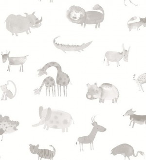 Papel pintado infantil animales del zoo Animals Zoo 125923