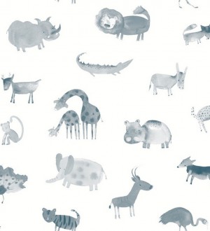 Papel pintado infantil animales del zoo Animals Zoo 125924