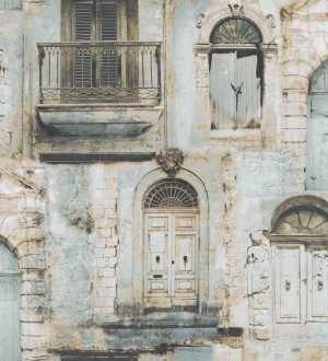 Papel pintado fachada boho estilo portugués Tavira Boho 124199