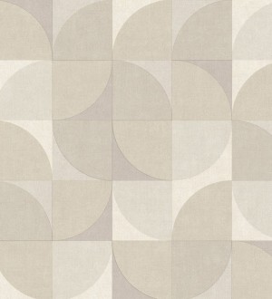 Papel pintado geométrico estilo retro Oswald Retro 125219