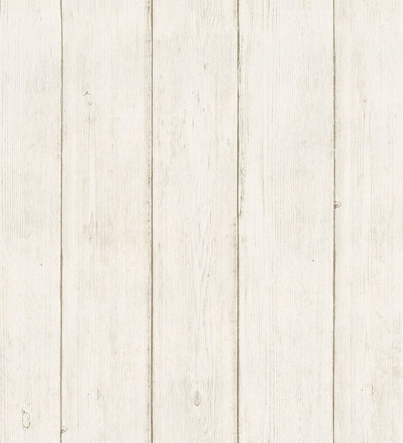 Papel pintado listones de madera clara Sines Port 125225