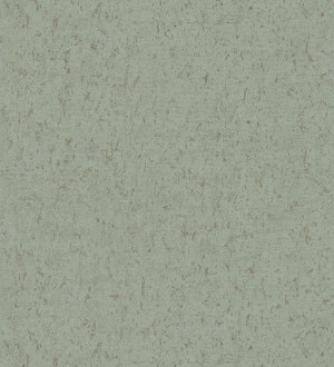 Papel pintado texturizado verde Preston Stone 679269