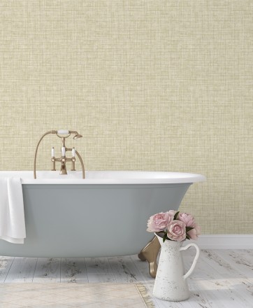 Papel pintado fibra vegetal textura lisa Di Renzo 679388