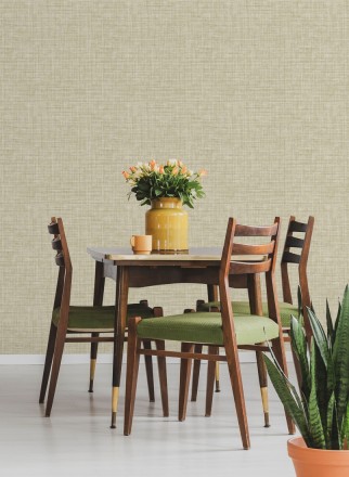 Papel pintado fibra vegetal textura lisa Di Renzo 679388