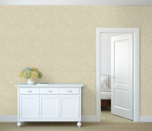 Papel pintado fibra vegetal textura lisa Di Renzo 679388