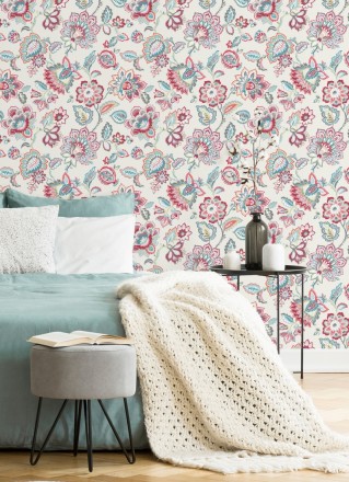 Papel pintado de flores paisley de la Polinesia Polynesia 679577