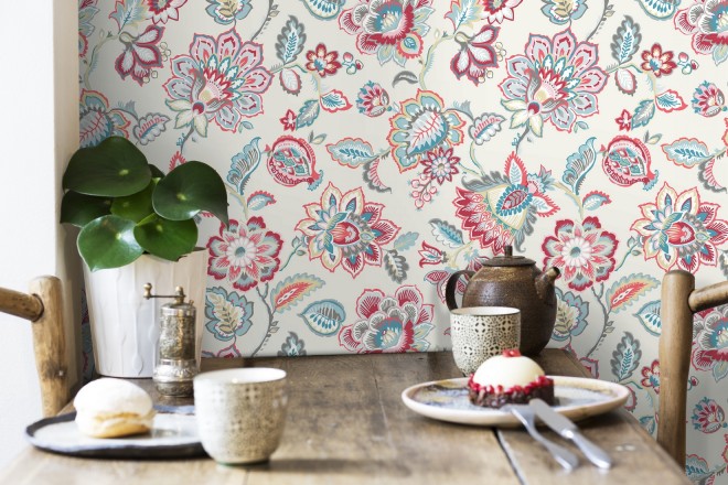 Papel pintado de flores paisley de la Polinesia Polynesia 679577