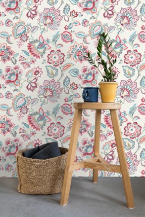 Papel pintado de flores paisley de la Polinesia Polynesia 679577