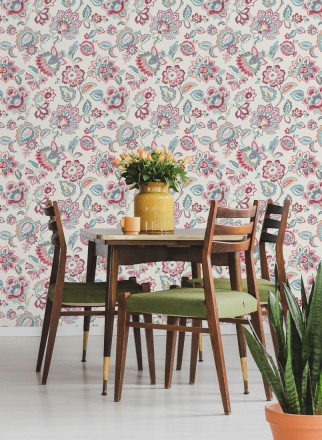 Papel pintado de flores paisley de la Polinesia Polynesia 679577